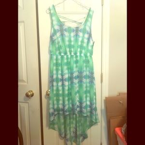 Plus Size Tie Dye Dress